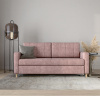 Кресло-кровать, ширина 160 см, ткань Palermo Ash Rose