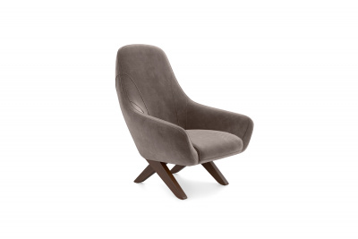Кресло, ткань Noel Chocolate