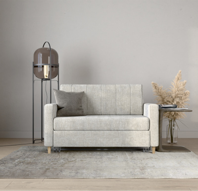 Диван-кровать, ширина 120 см, ткань Limber Angora