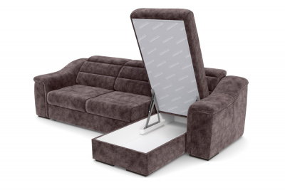 Диван-кровать, набор 3, ткань Велюр Lambre 11
