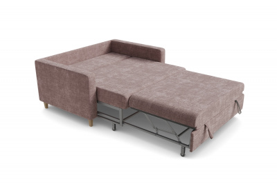 Диван-кровать, ширина 120 см, ткань Palermo Ash Rose