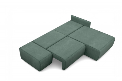 Диван-кровать, угловой набор, ткань Релакс Dusty Green